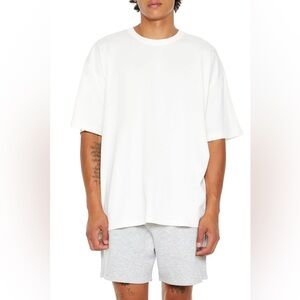 Forever 21 White Short Sleeve Tee